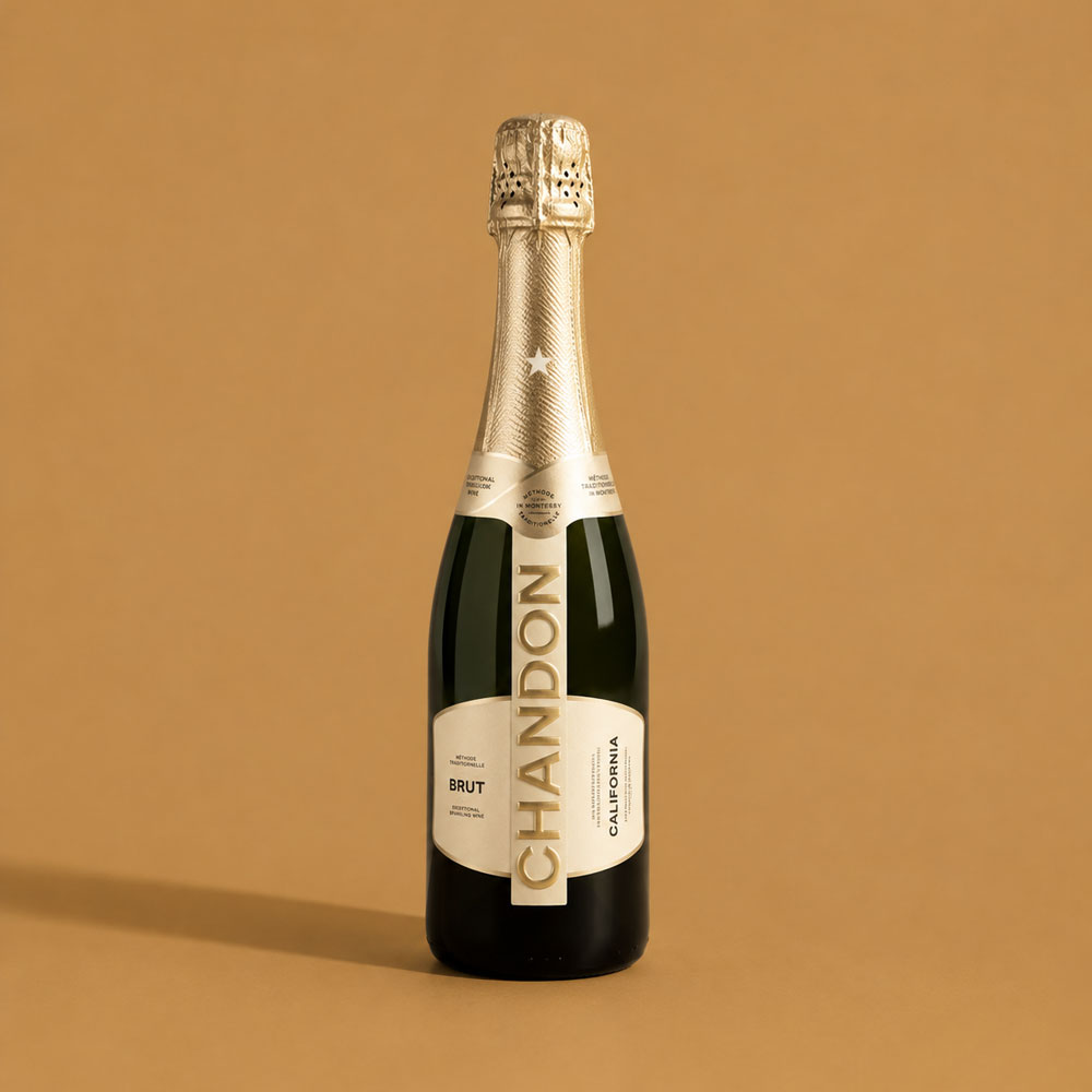 Champagne on gold